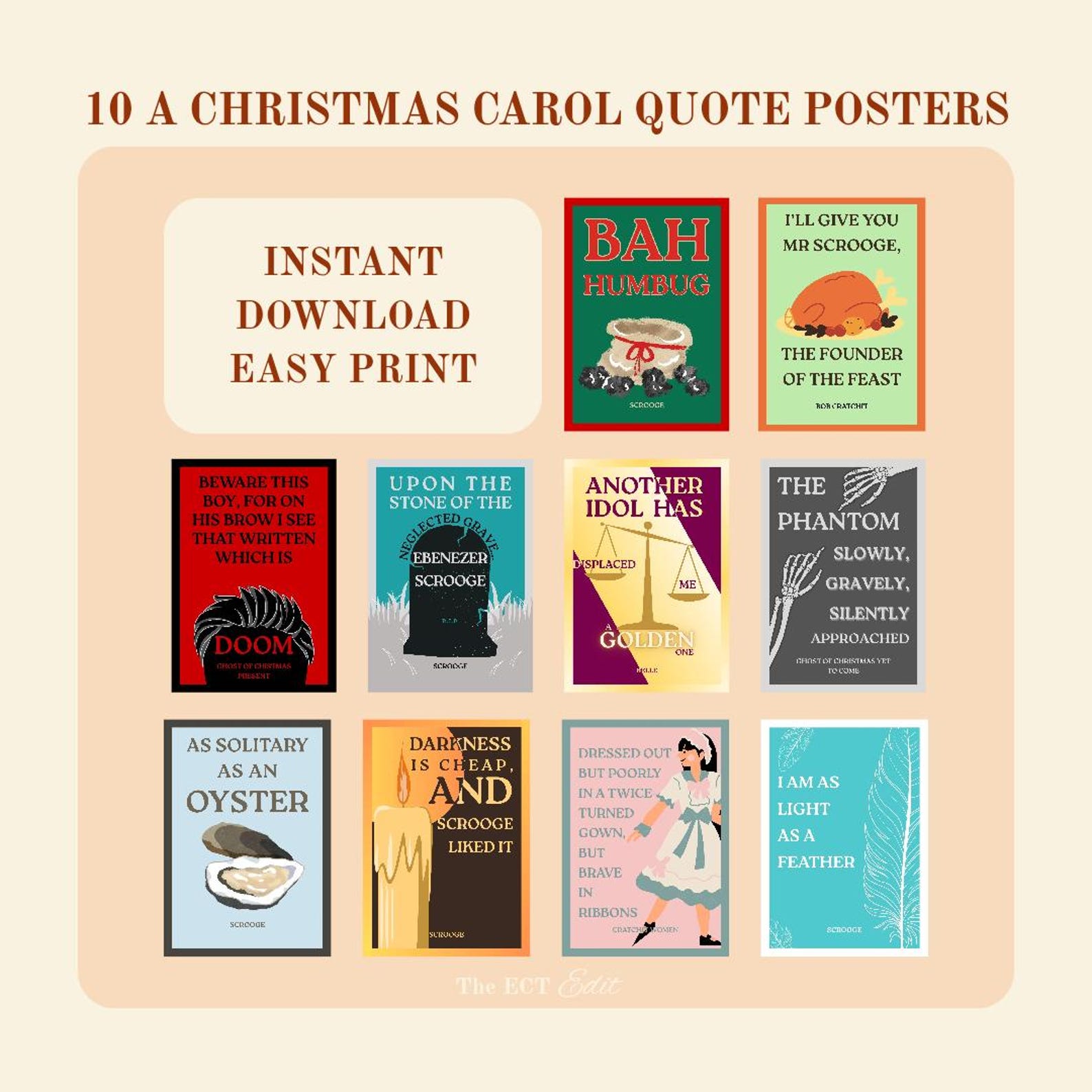 A Christmas Carol collection by The ECT Edit