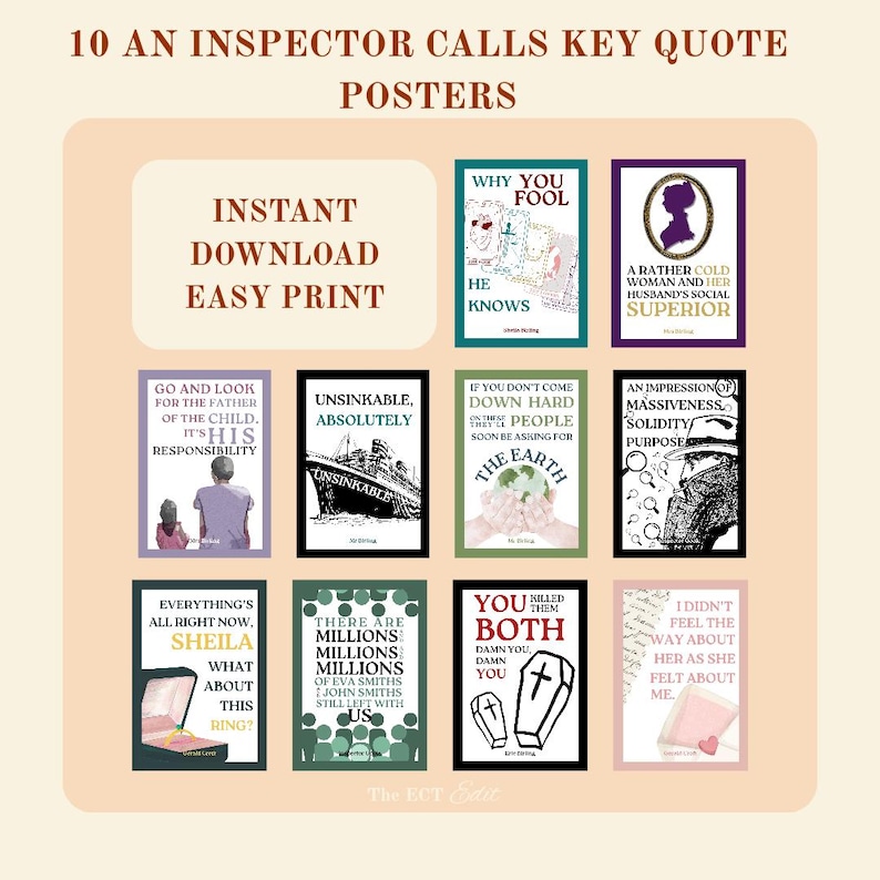 An Inspector Calls collection by The ECT Edit