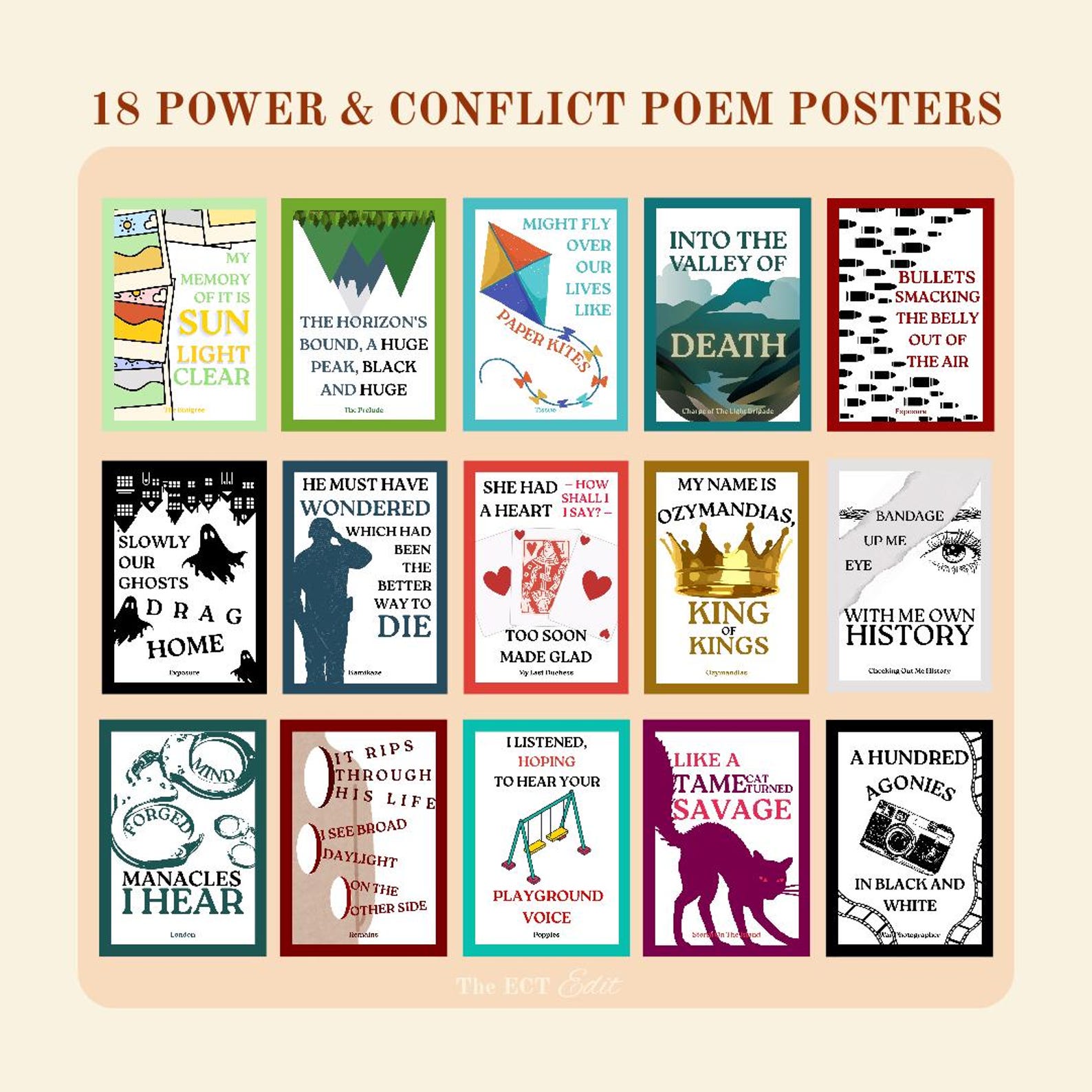 Power & Conflict collection by The ECT Edit